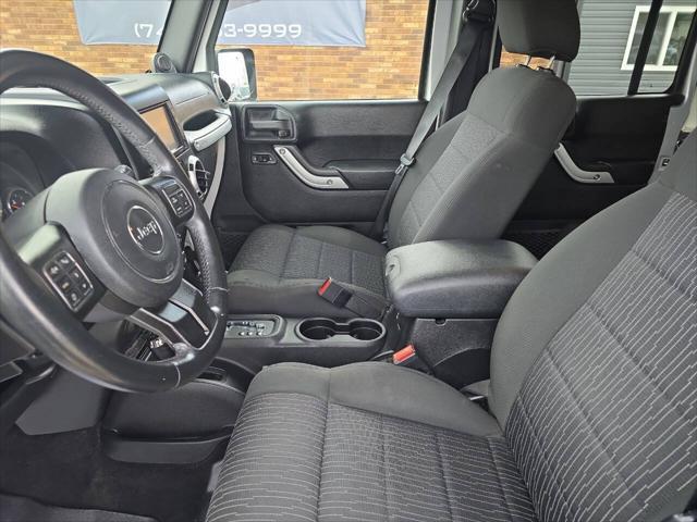 used 2012 Jeep Wrangler Unlimited car, priced at $16,700