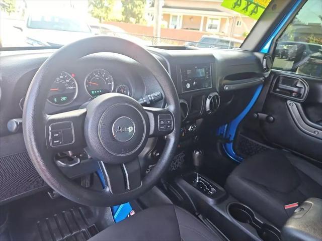 used 2015 Jeep Wrangler Unlimited car, priced at $16,961