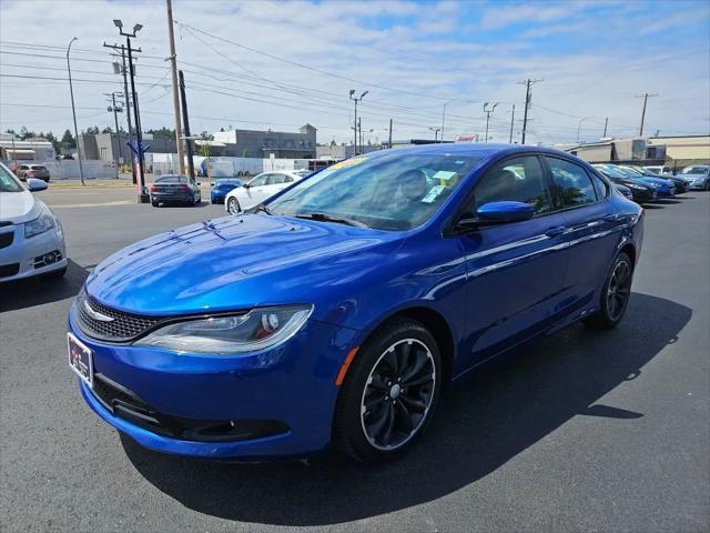 used 2015 Chrysler 200 car, priced at $11,977