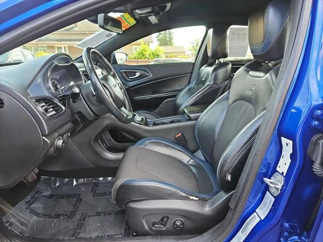 used 2015 Chrysler 200 car, priced at $11,977