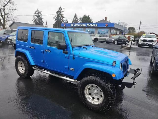 used 2014 Jeep Wrangler Unlimited car, priced at $19,977