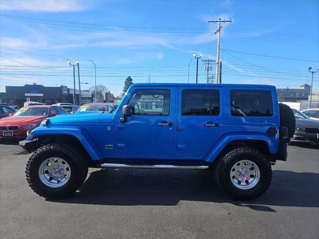 used 2014 Jeep Wrangler Unlimited car, priced at $19,977