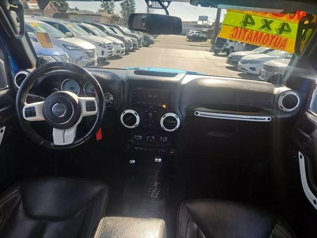 used 2014 Jeep Wrangler Unlimited car, priced at $19,977