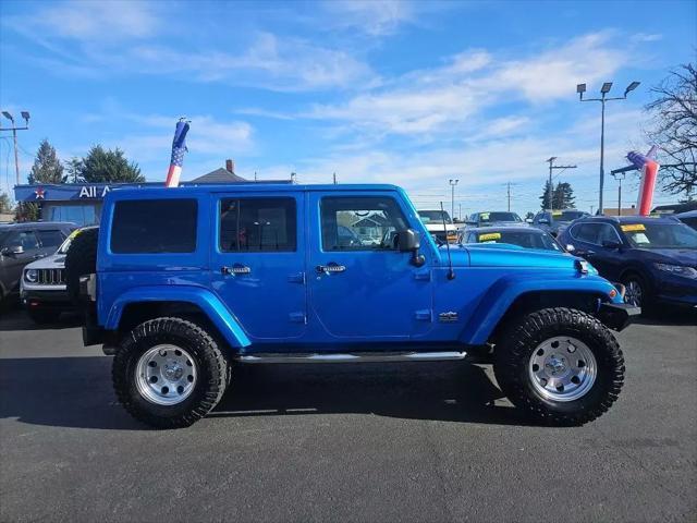 used 2014 Jeep Wrangler Unlimited car, priced at $19,977