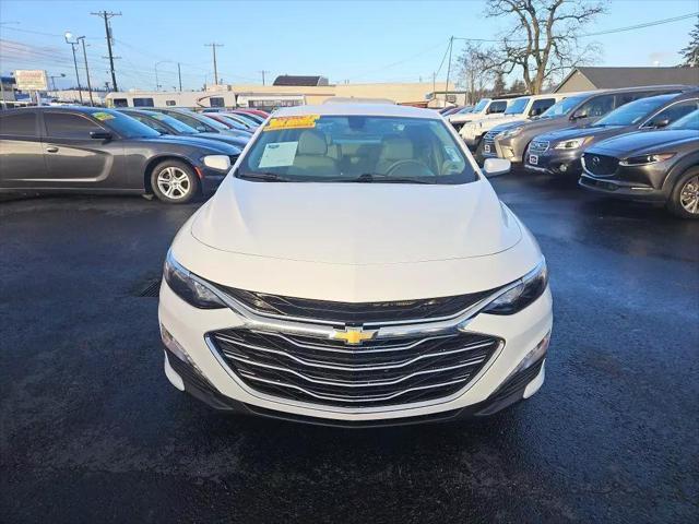 used 2022 Chevrolet Malibu car, priced at $18,281