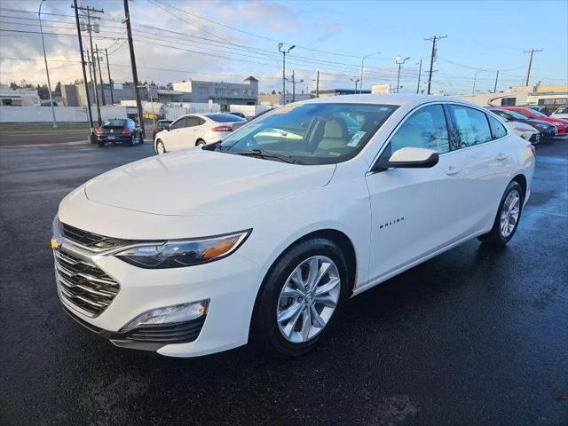 used 2022 Chevrolet Malibu car, priced at $18,281