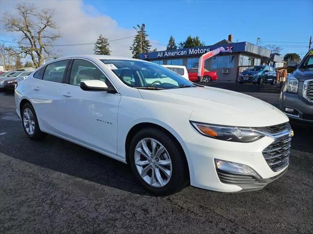 used 2022 Chevrolet Malibu car, priced at $18,981