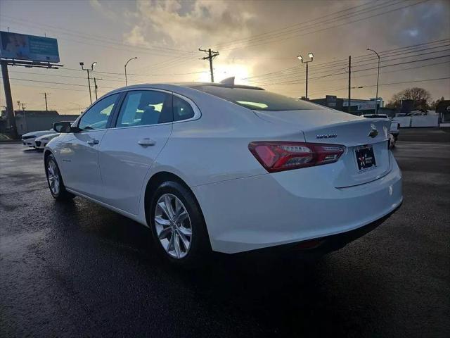 used 2022 Chevrolet Malibu car, priced at $18,281