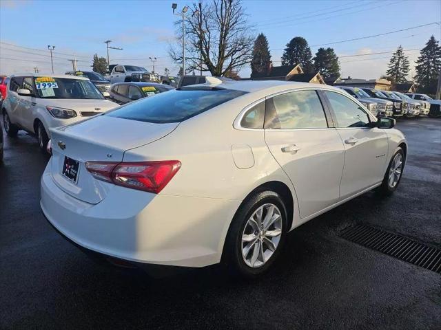 used 2022 Chevrolet Malibu car, priced at $18,281