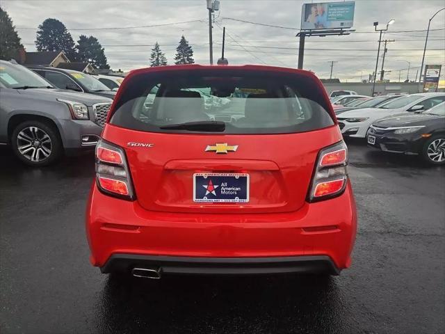 used 2020 Chevrolet Sonic car, priced at $13,977