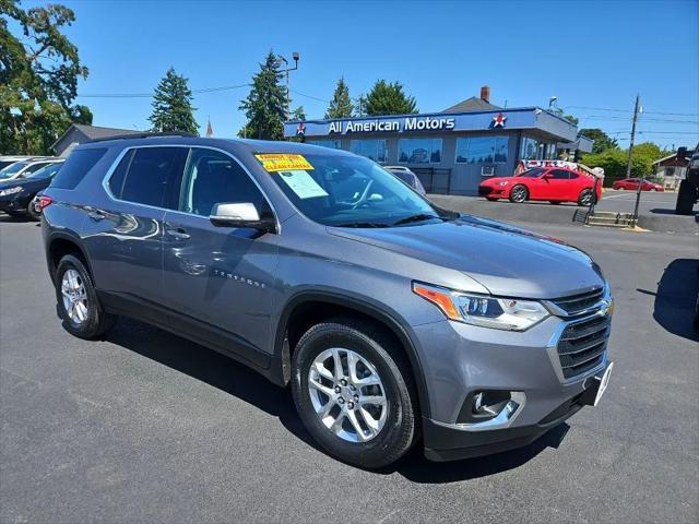 used 2020 Chevrolet Traverse car, priced at $25,952