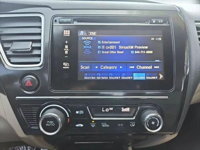 used 2015 Honda Civic car, priced at $14,977
