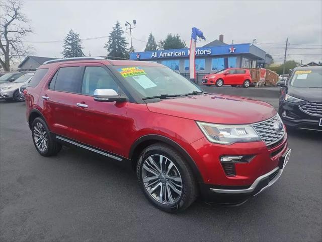 used 2018 Ford Explorer car, priced at $21,912