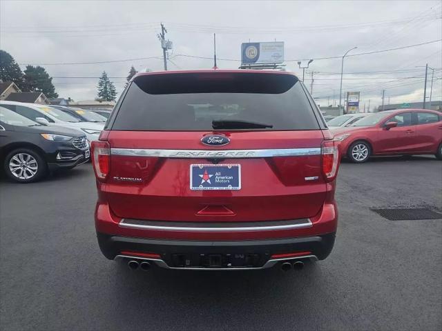used 2018 Ford Explorer car, priced at $21,912
