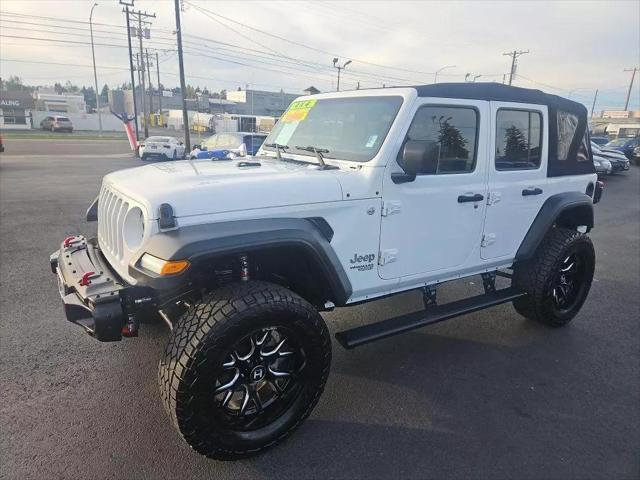 used 2018 Jeep Wrangler Unlimited car, priced at $23,932