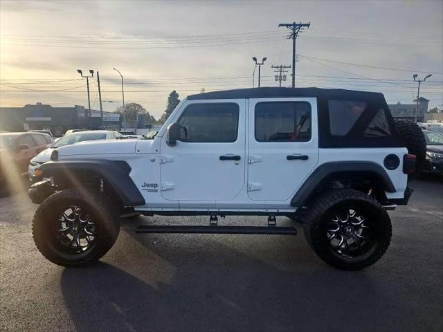 used 2018 Jeep Wrangler Unlimited car, priced at $23,932