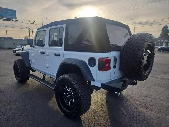 used 2018 Jeep Wrangler Unlimited car, priced at $23,932