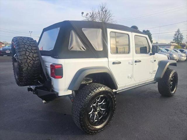 used 2018 Jeep Wrangler Unlimited car, priced at $23,932