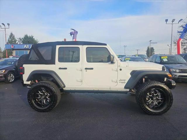 used 2018 Jeep Wrangler Unlimited car, priced at $23,932