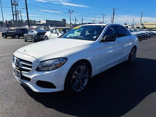 used 2018 Mercedes-Benz C-Class car, priced at $23,932