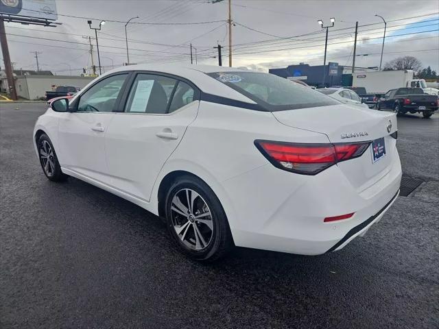 used 2021 Nissan Sentra car, priced at $16,961