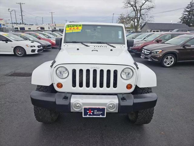 used 2012 Jeep Wrangler Unlimited car, priced at $16,961