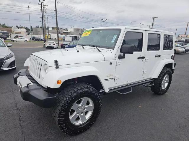 used 2012 Jeep Wrangler Unlimited car, priced at $16,961