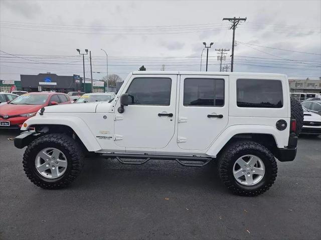 used 2012 Jeep Wrangler Unlimited car, priced at $16,961