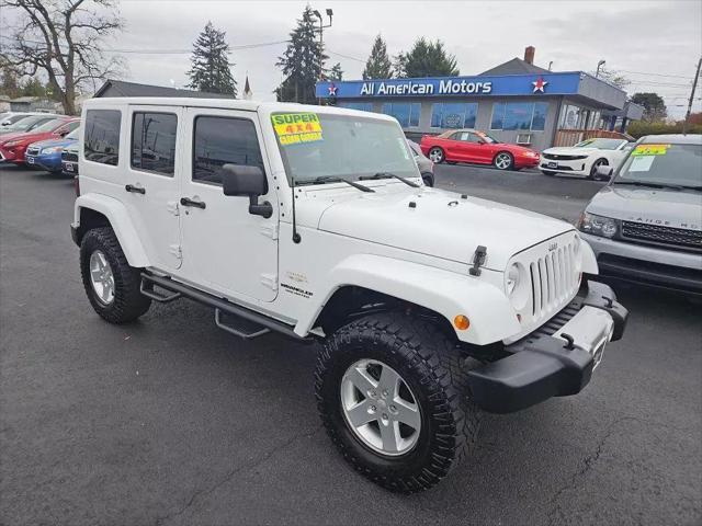 used 2012 Jeep Wrangler Unlimited car, priced at $16,961