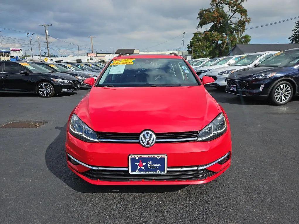 used 2019 Volkswagen Golf SportWagen car, priced at $17,971
