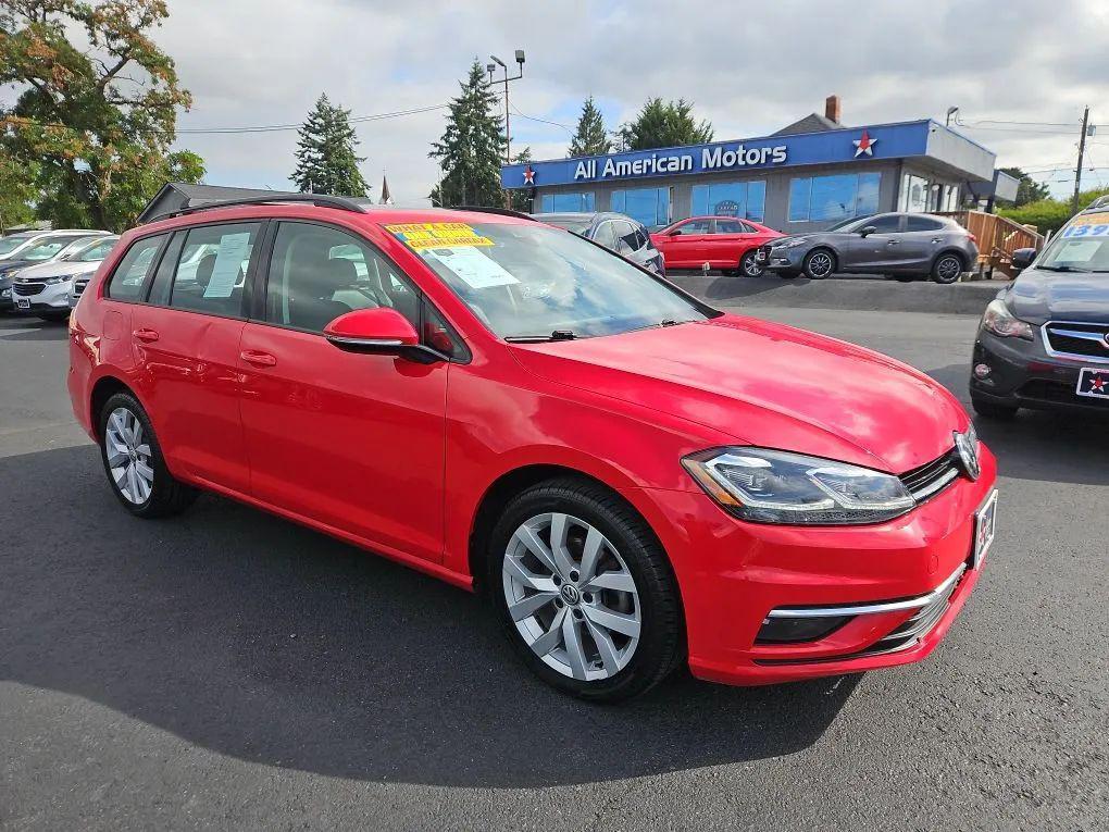 used 2019 Volkswagen Golf SportWagen car, priced at $17,971