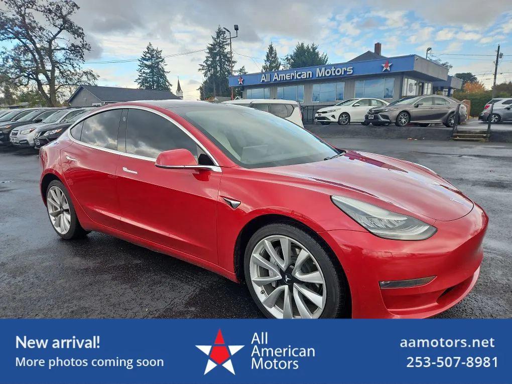 used 2018 Tesla Model 3 car, priced at $24,977