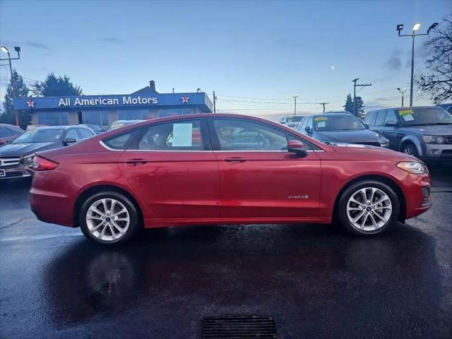 used 2019 Ford Fusion Hybrid car, priced at $16,961