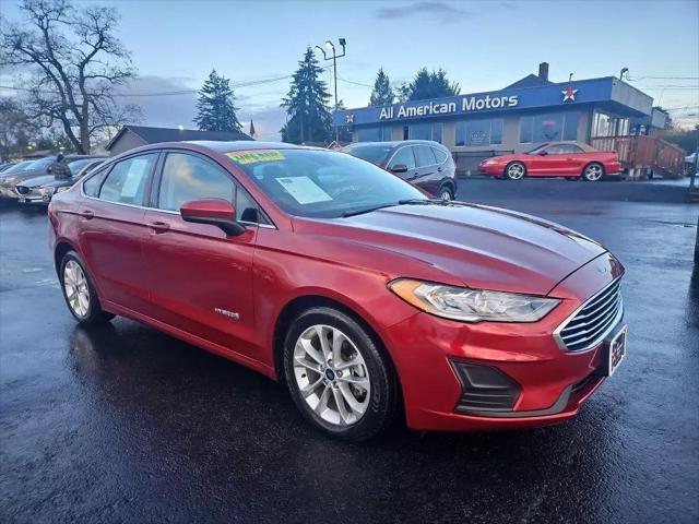 used 2019 Ford Fusion Hybrid car, priced at $16,961