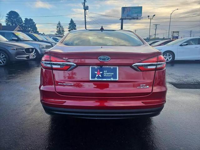 used 2019 Ford Fusion Hybrid car, priced at $16,961