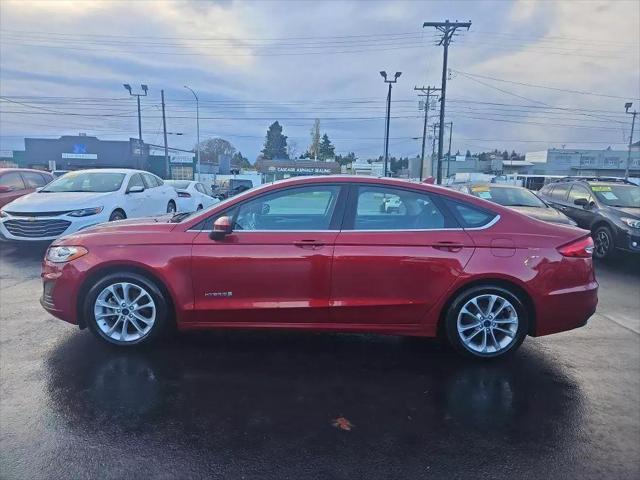 used 2019 Ford Fusion Hybrid car, priced at $16,961