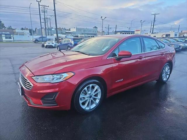 used 2019 Ford Fusion Hybrid car, priced at $16,961