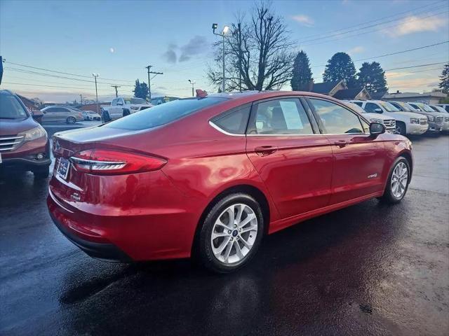 used 2019 Ford Fusion Hybrid car, priced at $16,961