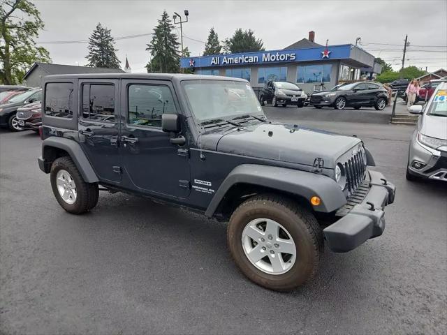 used 2017 Jeep Wrangler Unlimited car, priced at $21,912