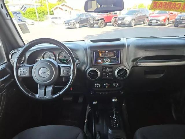 used 2017 Jeep Wrangler Unlimited car, priced at $21,912