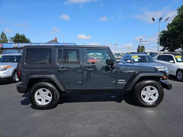 used 2017 Jeep Wrangler Unlimited car, priced at $21,912