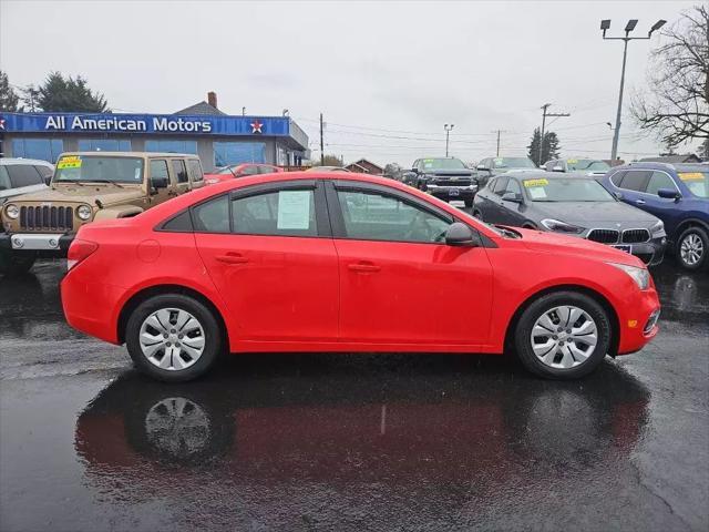 used 2015 Chevrolet Cruze car, priced at $9,995