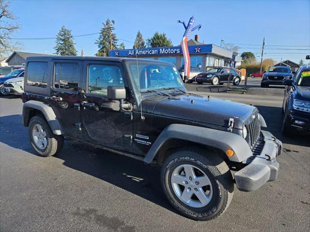 used 2016 Jeep Wrangler Unlimited car, priced at $19,977