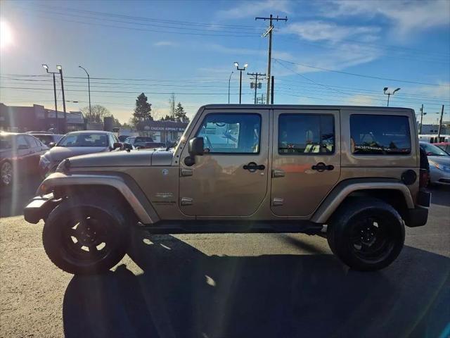 used 2015 Jeep Wrangler Unlimited car, priced at $20,602