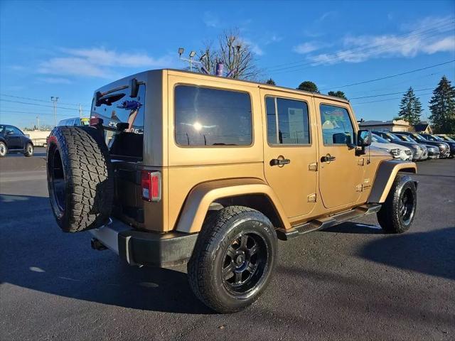 used 2015 Jeep Wrangler Unlimited car, priced at $20,602