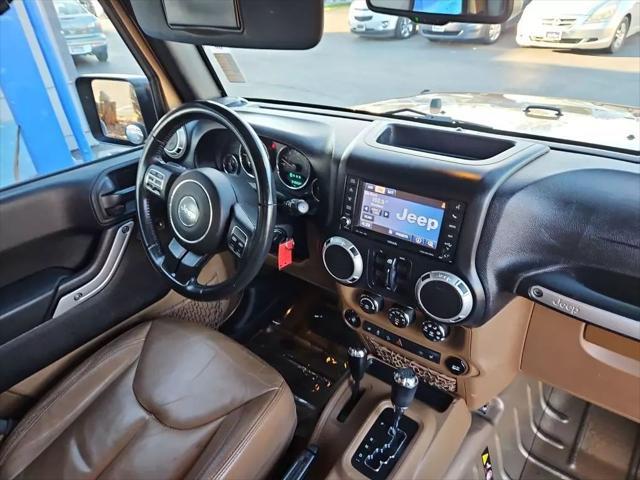 used 2015 Jeep Wrangler Unlimited car, priced at $20,602