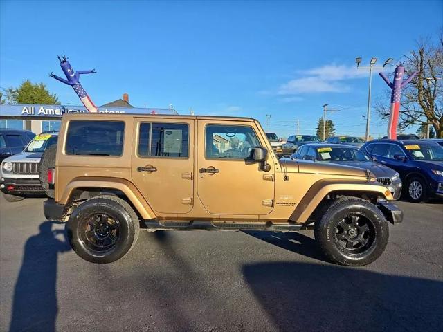 used 2015 Jeep Wrangler Unlimited car, priced at $20,602