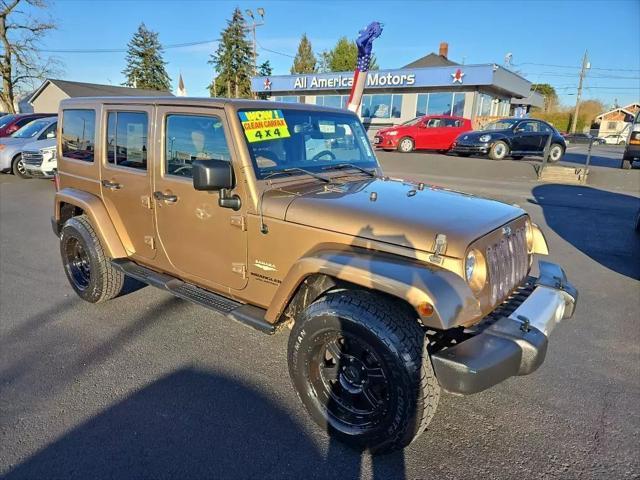 used 2015 Jeep Wrangler Unlimited car, priced at $20,602