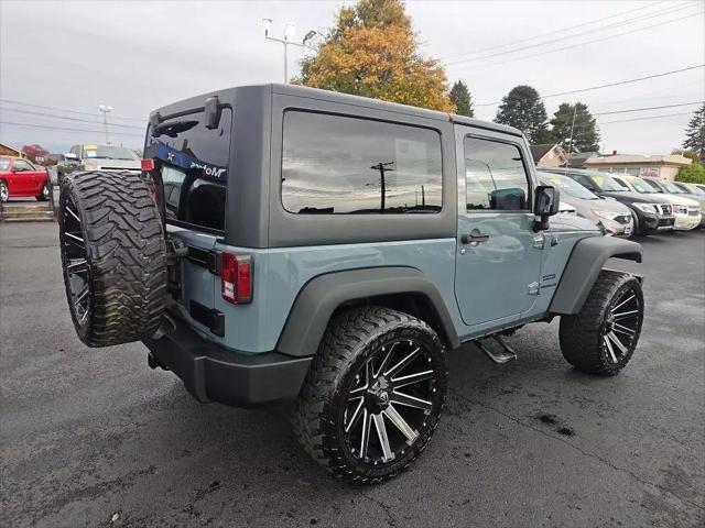 used 2015 Jeep Wrangler car, priced at $21,612