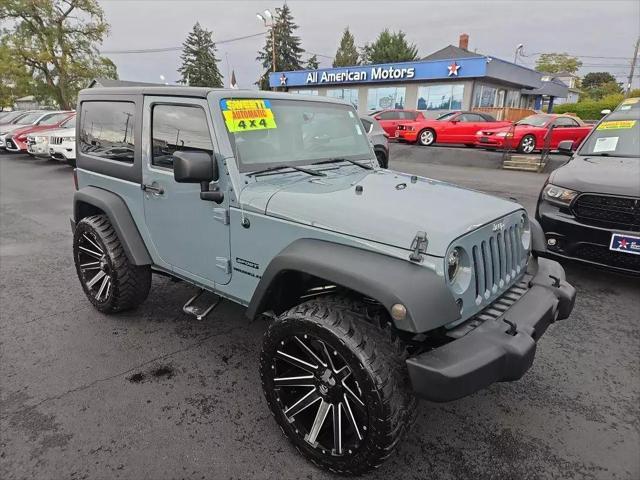 used 2015 Jeep Wrangler car, priced at $21,612